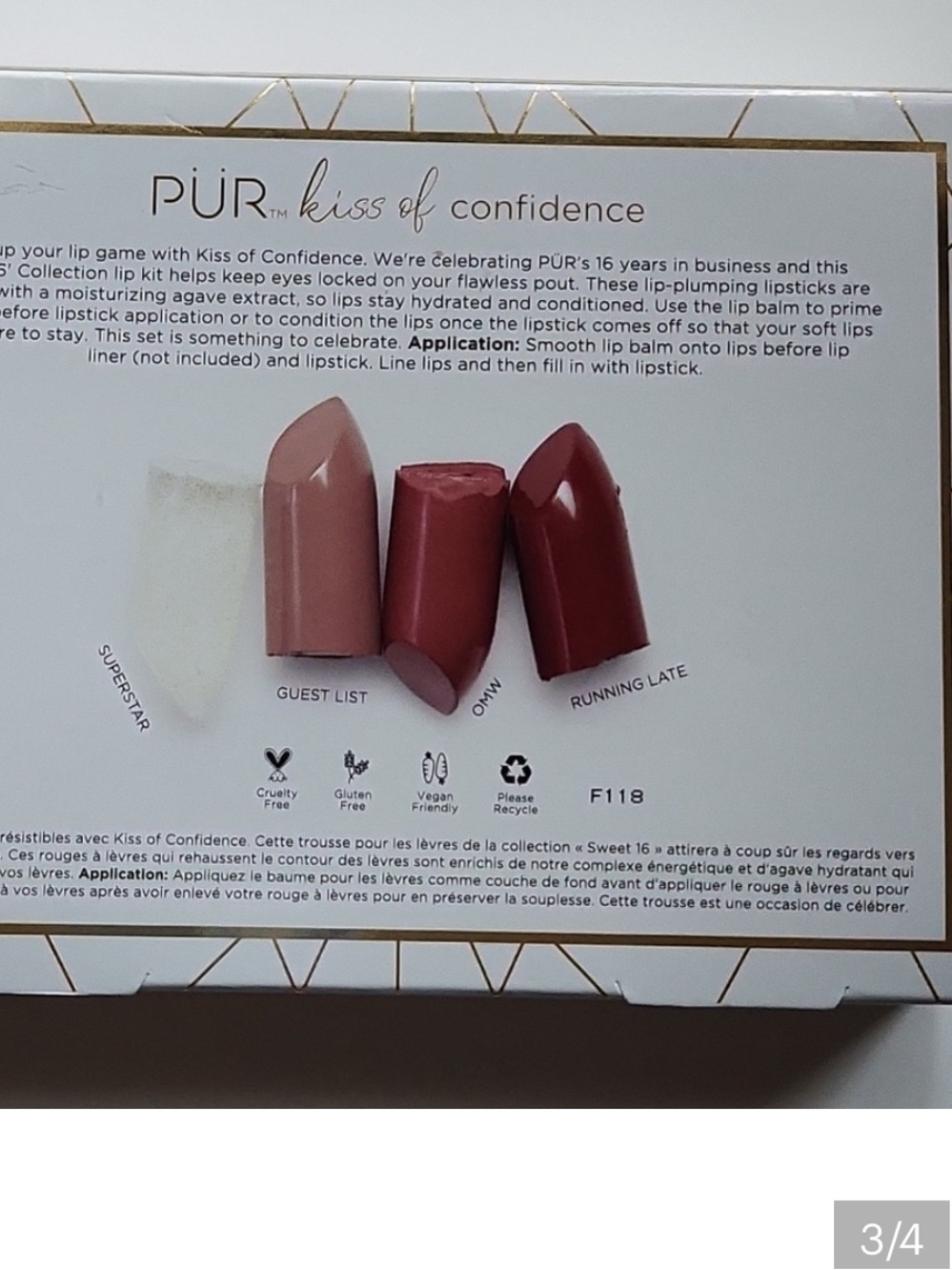 PÜR Lipstick Trio — (200) - Picture 2 of 3